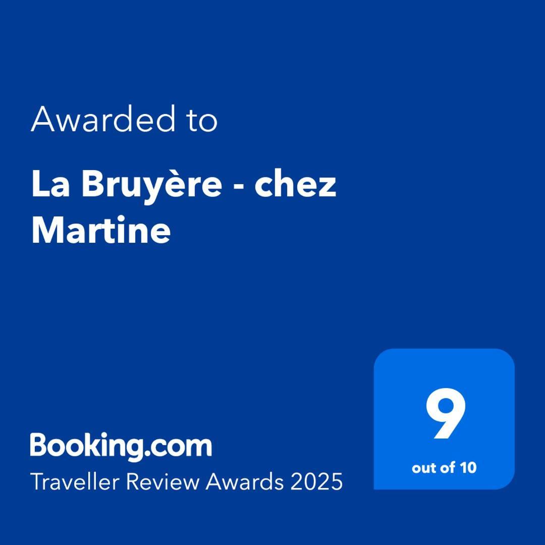 Bed and Breakfast La Bruyère - chez Martine à Appy Extérieur photo